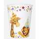 Happy Birthday Star papír pohár 8 db-os 250 ml