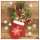 Karácsony Glove Full of Xmas szalvéta 20 db-os 33x33 cm