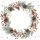 Karácsony Wreath on White szalvéta 20 db-os 33x33 cm