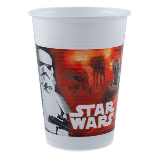 Star Wars Dark Side műanyag pohár 8 db-os 200 ml