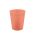 Lazacszín Pastel Salmon micro prémium műanyag pohár 250 ml
