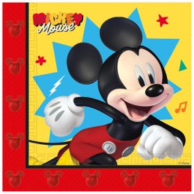 Mickey egér Jump Into Fun szalvéta 20 db-os 33x33 cm FSC