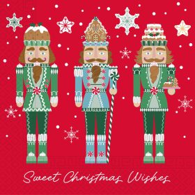 Karácsony Sweet Wishes szalvéta 20 db-os 33x33 cm FSC