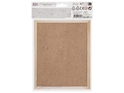 Törölhető krétatábla, 20x16cm, 4 db krétával és egy törlővel