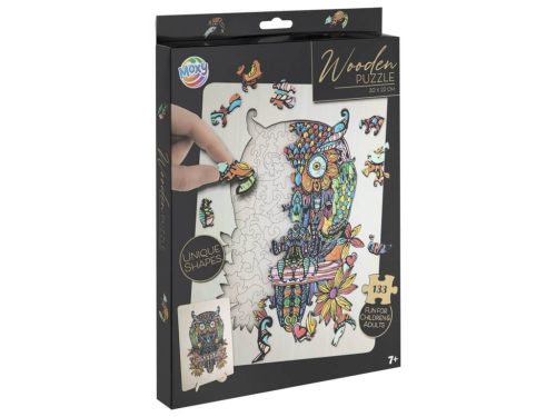 Fa állatos kirakó, puzzle, 130-140 db-os (30x22cm), 6 féle változat
