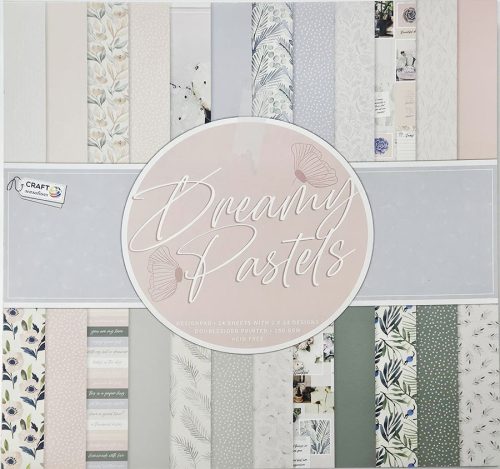 Mintás kartonok, dekor karton, 30,5x30,5cm, 240 g, 24 lap/cs, 6 féle változat