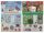 Kreatív csomag (színes papírok, matricák, konfetti), karácsonyi, 2 féle változat