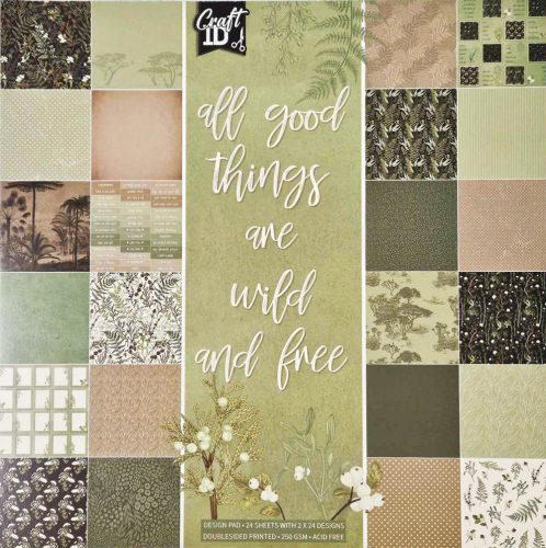 Mintás kartonok, dekor karton, 25x25cm, 250 g, 24 lap/cs, 4 féle változat