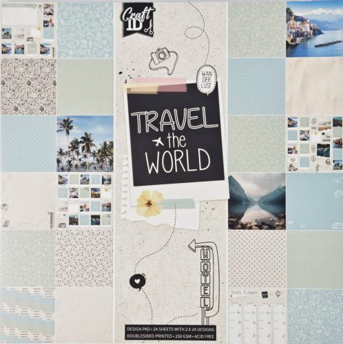 Mintás kartonok, dekor karton, 25x25cm, 250 g, 24 lap/cs, 4 féle változat