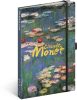 Realsystem Notique design keményfedeles notesz, napló 13x21cm, vonalas, Claude Monet