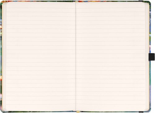 Realsystem Notique design keményfedeles notesz, napló 13x21cm, vonalas, Claude Monet
