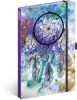 Realsystem Notique design keményfedeles notesz, napló 13x21cm, vonalas, Dream Catcher