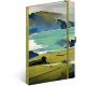 Realsystem Notique design keményfedeles notesz, napló 13x21cm, vonalas, Painting