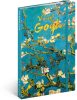 Realsystem Notique design keményfedeles notesz, napló 13x21cm, vonalas, Vincent van Gogh