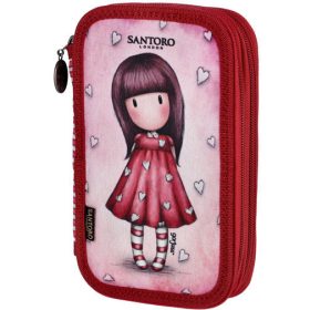 Santoro Gorjuss tolltartó, 2 emeletes, üres, Little Love