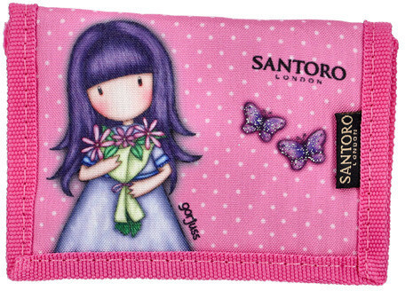 Santoro Gorjuss pénztárca, 12x8cm, Send Me Flowers