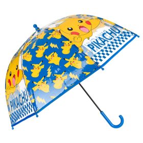Pokémon Electric gyerek átlátszó esernyő Ø72 cm