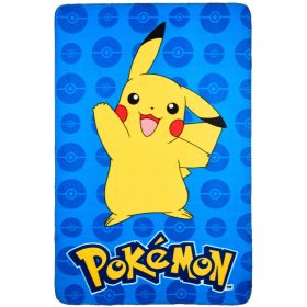 Pokémon Wave polár takaró 100x150cm