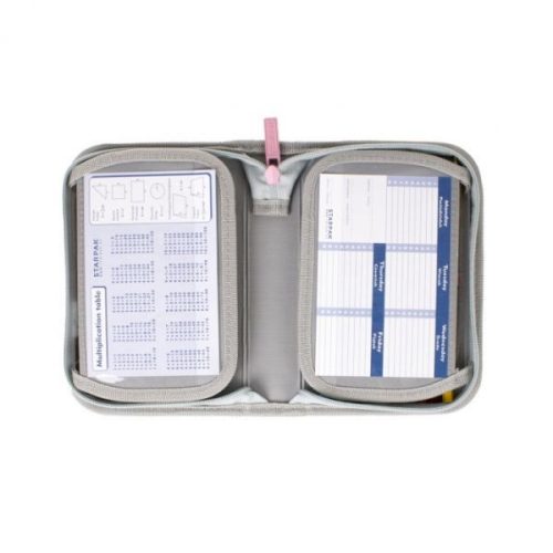 Cicás tolltartó, klapnis, töltött