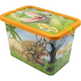 Dinoszaurusz Range műanyag tároló doboz 7 L