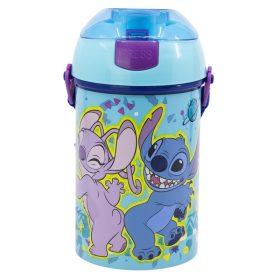   Lilo és Stitch, A csillagkutya Dance műanyag szívószálas kulacs akasztóval 450 ml