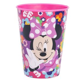 Minnie egér Bold Florals műanyag pohár 260 ml