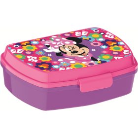 Minnie egér Bold Florals funny műanyag szendvicsdoboz