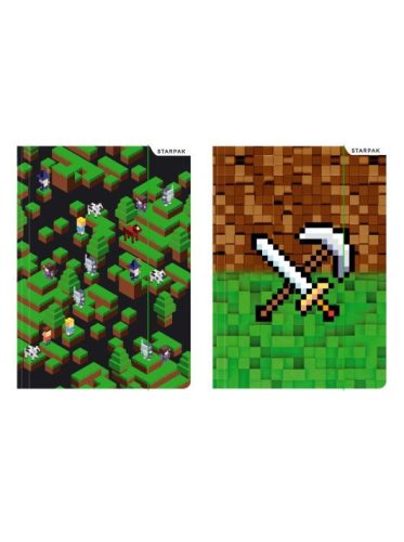 Minecraft mintás gumis mappa, Game Pixel