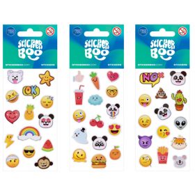 Matrica 66x180mm, emoji (541700)