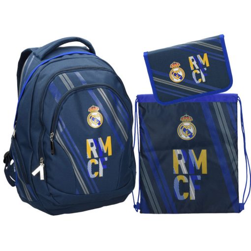 Real Madrid hátizsák, iskolatáska szett, RMCF, Eurocom