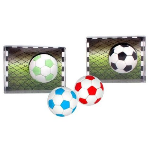 Radír labda, 4 féle változat, focis