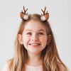 Rénszarvasos hajcsat karácsonyra, kétféle