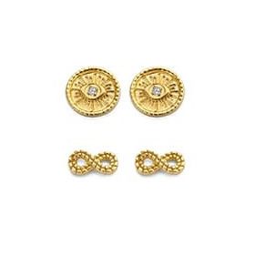 Victoria Arany színű fülbevaló szett