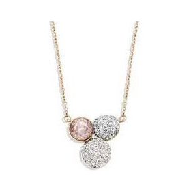 Victoria Rose gold színű színes köves nyaklánc