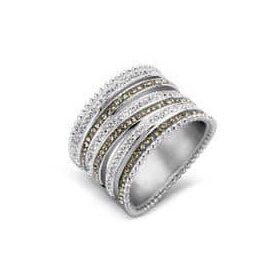 Victoria Ezüst színű köves gyűrű