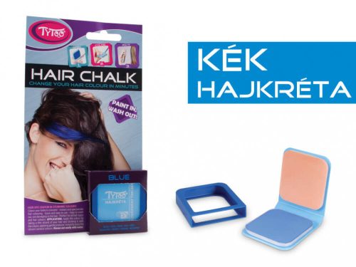 Hajkréta, szivárvány tincsek, 6g, kék