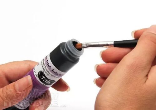 Tartós testfesték, 25ml, fekete